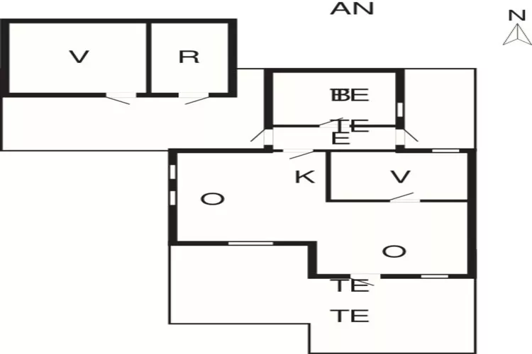 5 persoons vakantie huis in Lemvig-Plattegrond