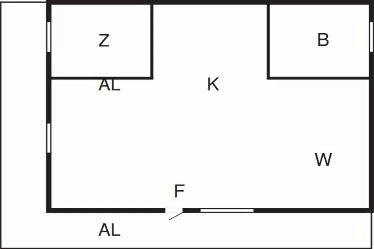 4 persoons vakantie huis in AXVALL-Plattegrond
