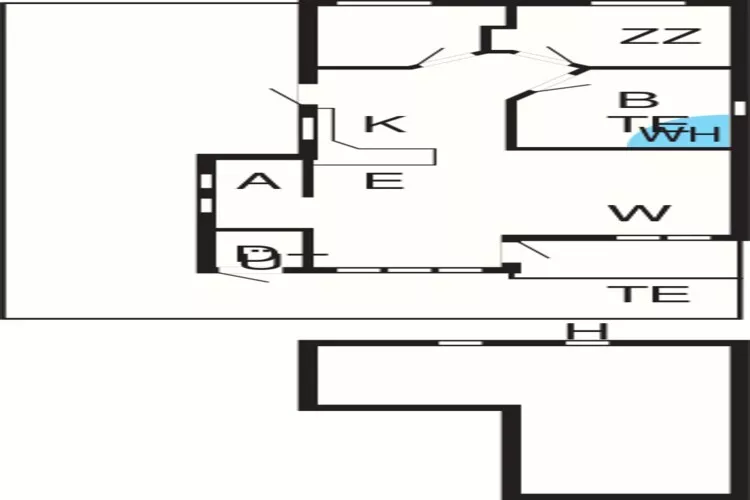 6 persoons vakantie huis in Humble-Plattegrond