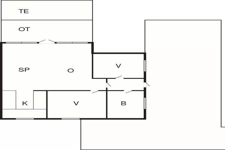 5 persoons vakantie huis in Hejls-Plattegrond