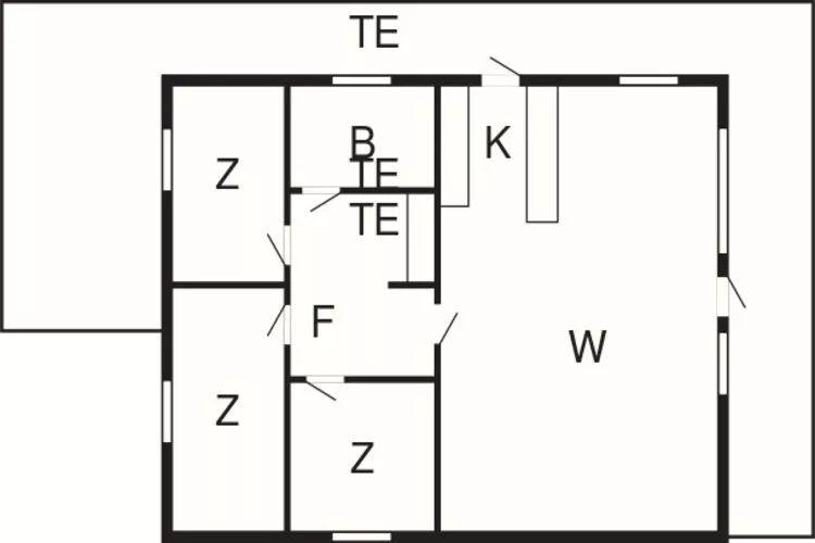 6 persoons vakantie huis in Lemvig-Plattegrond