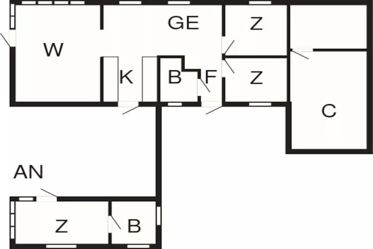 6 persoons vakantie huis in Thisted-Plattegrond