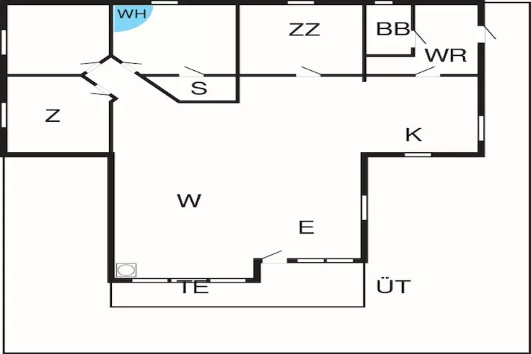 6 persoons vakantie huis in Thisted-Plattegrond
