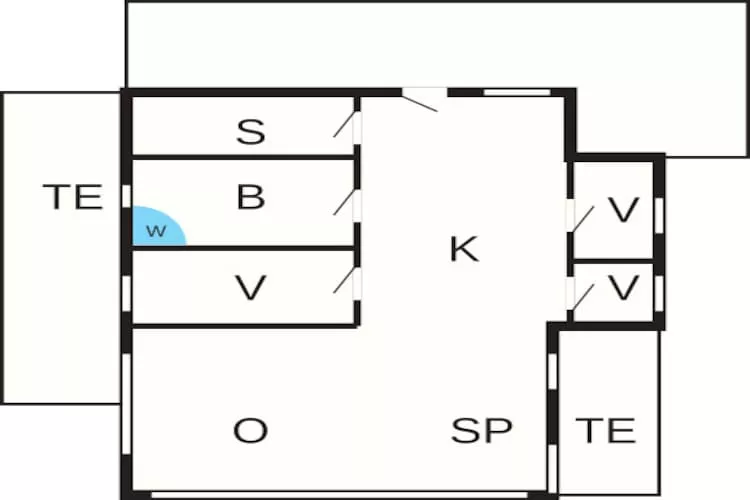 6 persoons vakantie huis in Hejls-Plattegrond