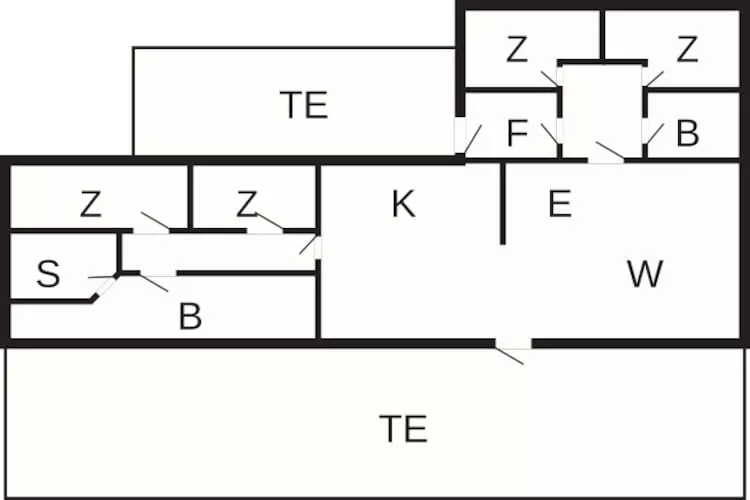 Luxe kust ontsnapping in Lynderup-By Traum-Plattegrond