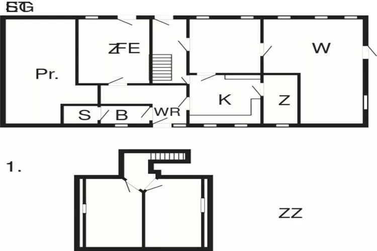 6 persoons vakantie huis in Augustenborg-Plattegrond