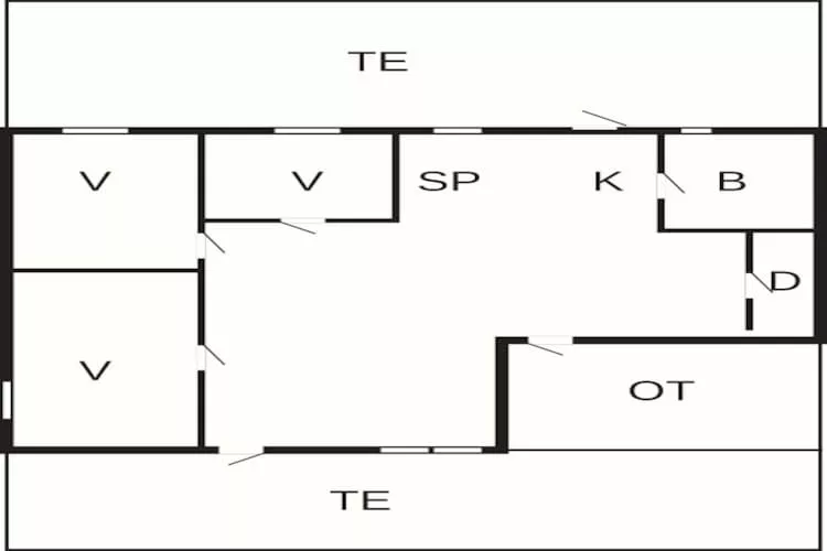 8 persoons vakantie huis in Frederiksværk-Plattegrond