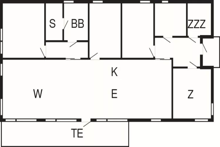 10 persoons vakantie huis in Fåvang-Plattegrond
