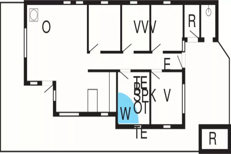 8 persoons vakantie huis in Ringkøbing-Plattegrond