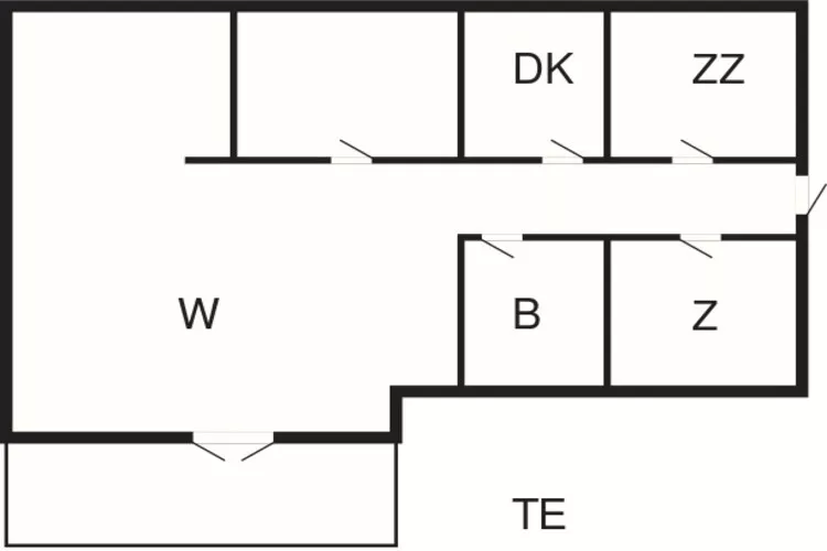 6 persoons vakantie huis in Fårvang-Plattegrond