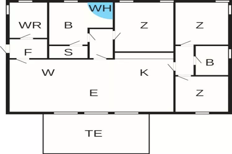Schilderachtig Golfverblijf-By Traum-Plattegrond