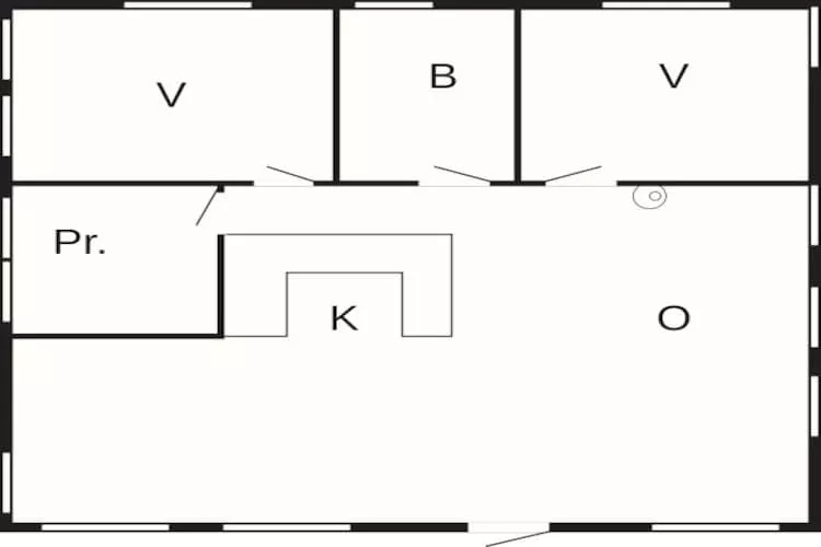 Zonnig toevluchtsoord in Arrild Oasis-By Traum-Plattegrond