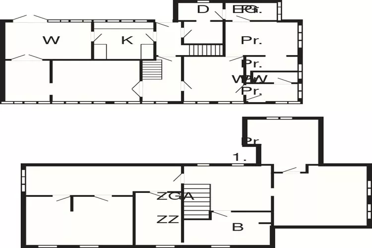 5 persoons vakantie huis in Løgstør-Plattegrond
