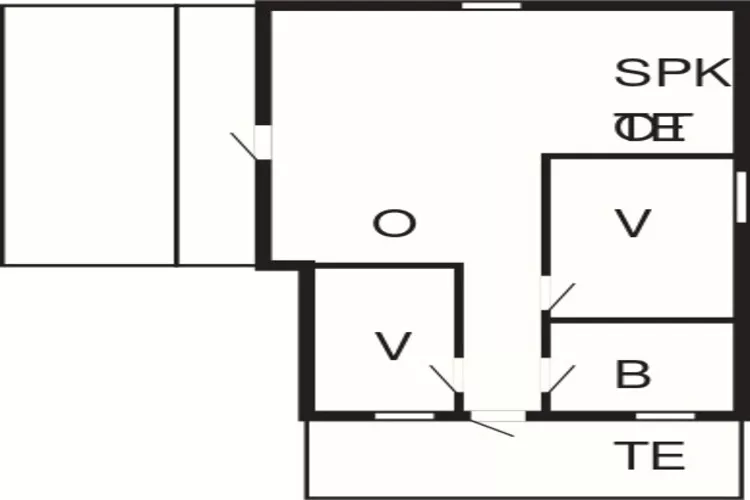 6 persoons vakantie huis in Hejls-Plattegrond