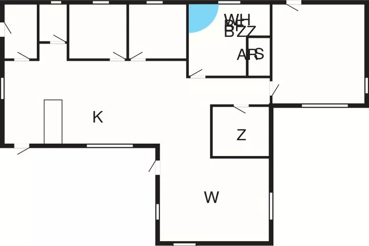 10 persoons vakantie huis in Juelsminde-Plattegrond