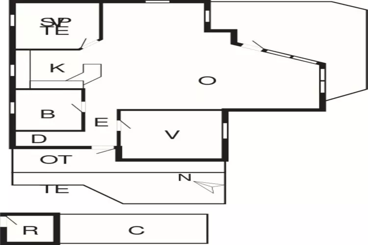 6 persoons vakantie huis in Nakskov-Plattegrond