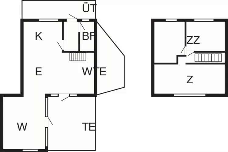 5 persoons vakantie huis in Fanø-Plattegrond