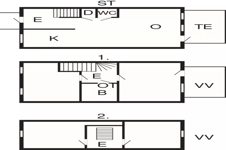 6 persoons vakantie huis in Austrheim-Plattegrond