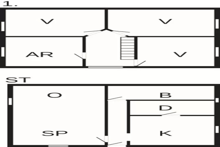 Historische Watertoren Toevluchtsoord-By Traum-Plattegrond