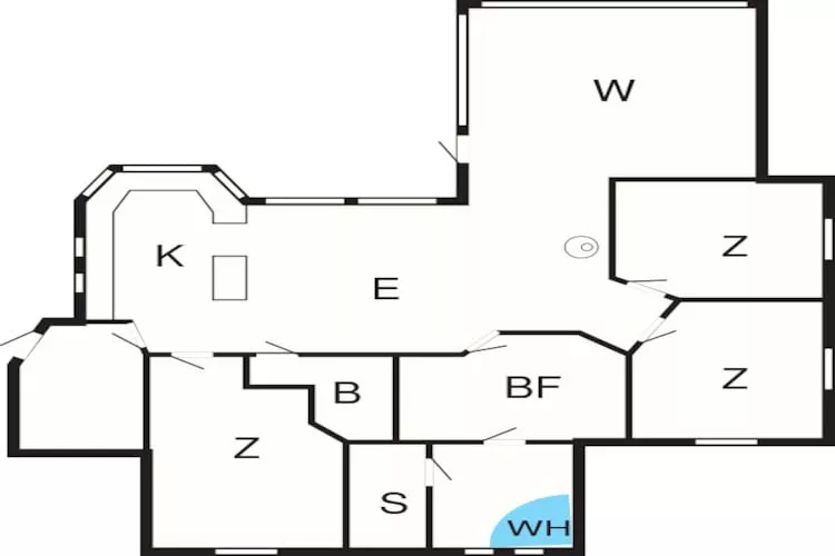 8 persoons vakantie huis in Otterup-Plattegrond