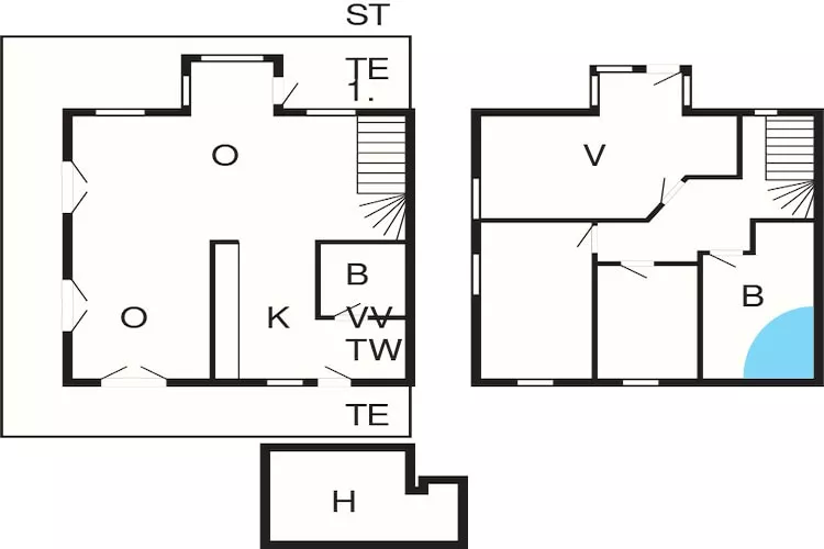 7 persoons woning in Juelsminde-Plattegrond