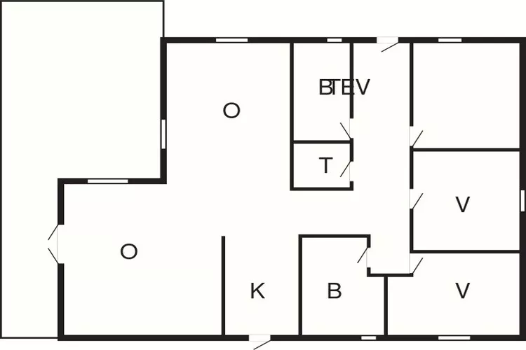 8 persoons vakantie huis in Silkeborg-Plattegrond
