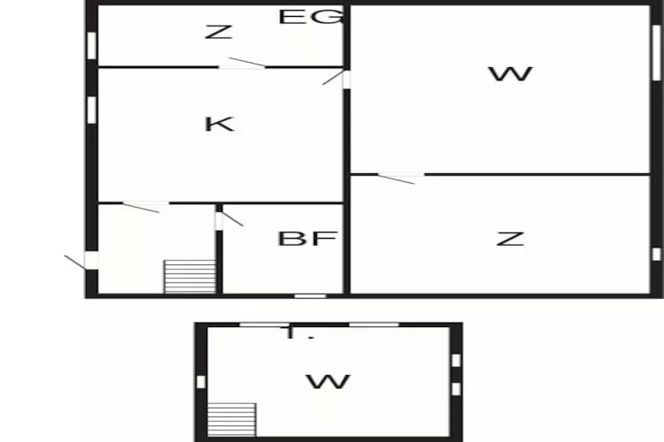 6 persoons vakantie huis in Hjørring-Plattegrond