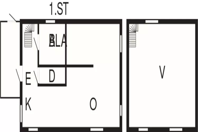 4 persoons vakantie huis in UDDEVALLA-Plattegrond