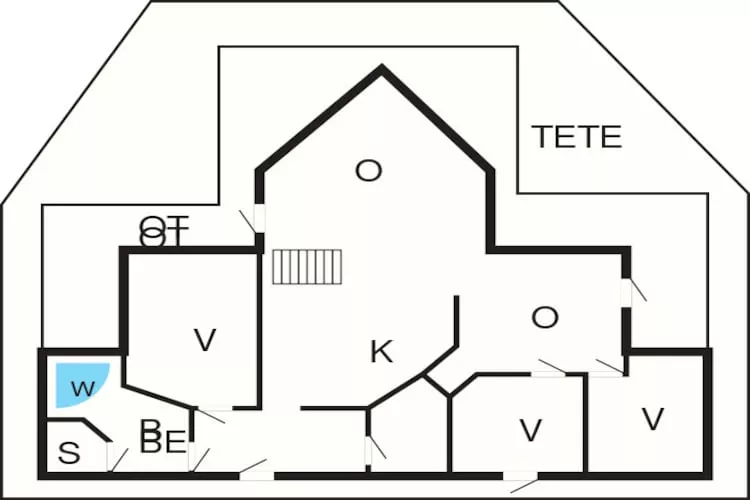 Luxe kusttoevluchtsoord met spa-By Traum-Plattegrond