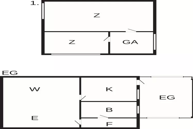 Historische charme in Marstal-By Traum-Plattegrond