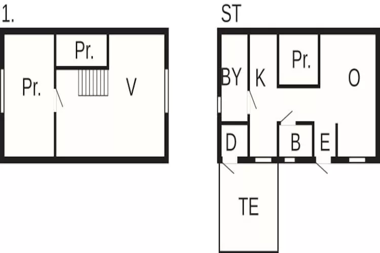 4 persoons vakantie huis in Olofström-Plattegrond
