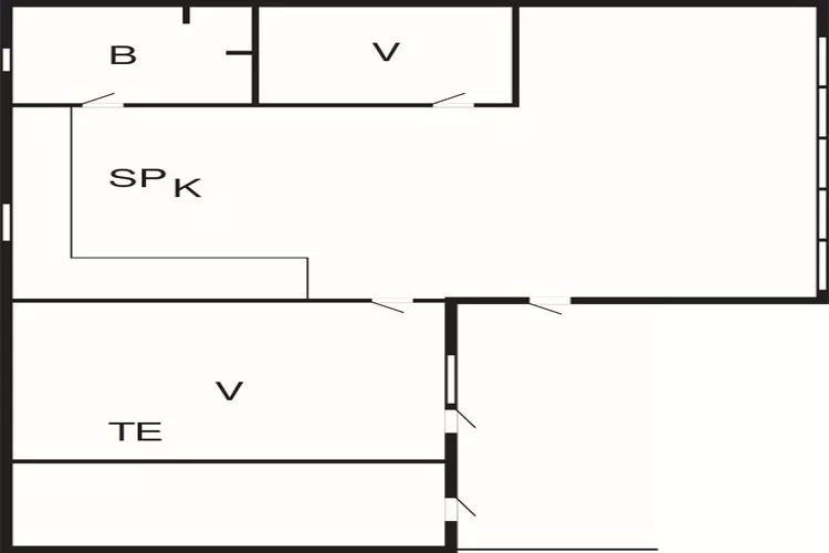 4 persoons vakantie huis in Grenaa-Plattegrond