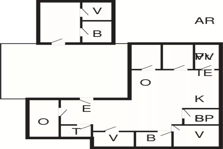 Luxe toevluchtsoord in Gronhoj-By Traum-Plattegrond