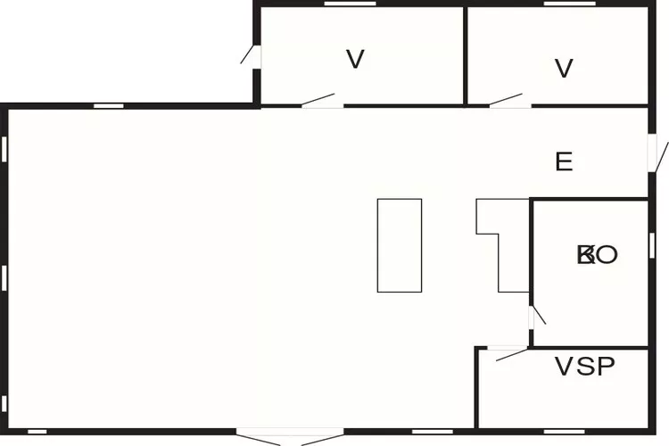 Sfeervol Havenhuisje-By Traum-Plattegrond