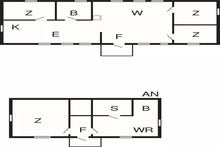 6 persoons vakantie huis in Slöinge-Plattegrond