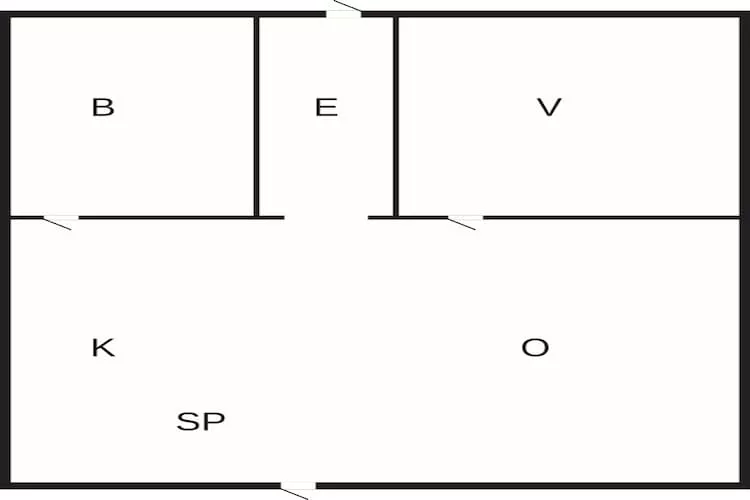 Kustcharme op Okno Island-By Traum-Plattegrond