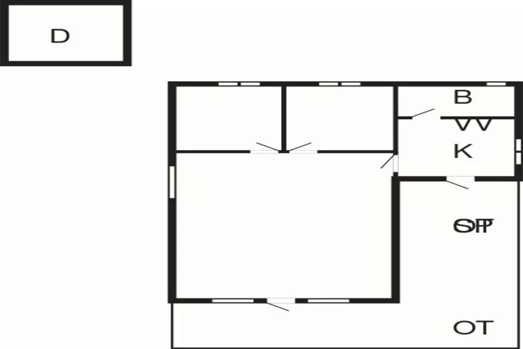 4 persoons vakantie huis in Nordborg-Plattegrond