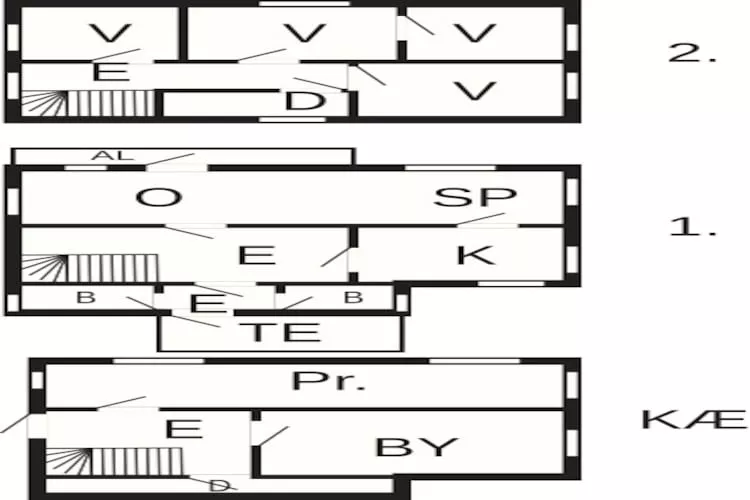 8 persoons vakantie huis in Barmen-Plattegrond