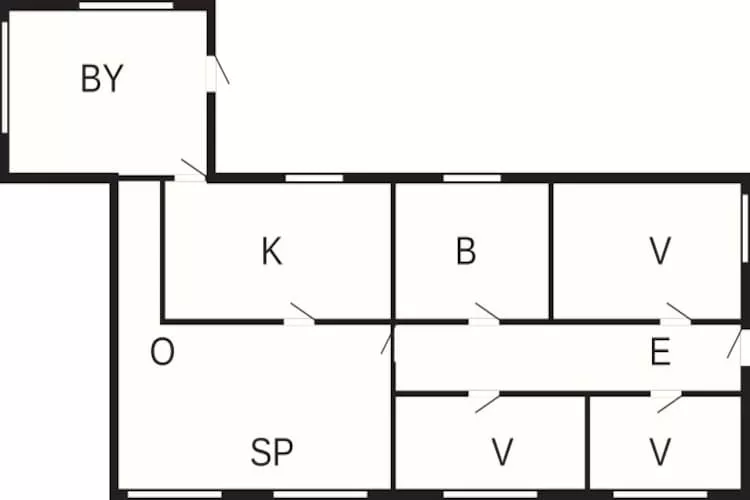 6 persoons vakantie huis in Ærøskøbing-Plattegrond