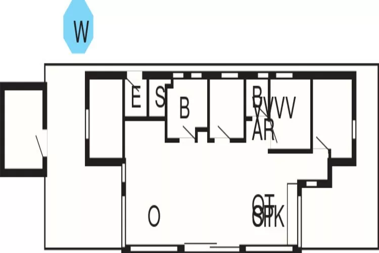 10 persoons vakantie huis in Sæby-Plattegrond