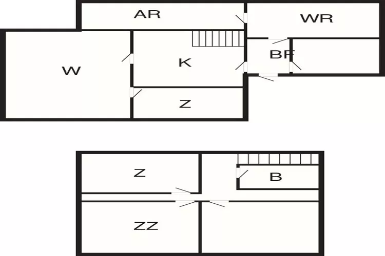 Kusttoevlucht in Thyboron-By Traum-Plattegrond