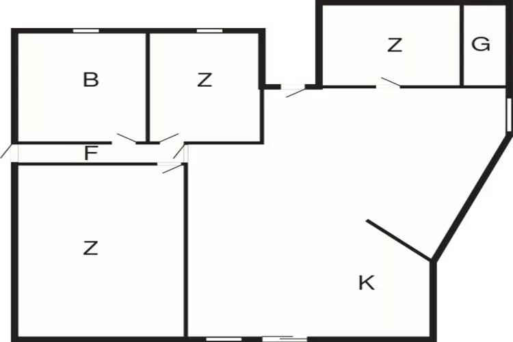 6 persoons vakantie huis in Ebeltoft-Plattegrond