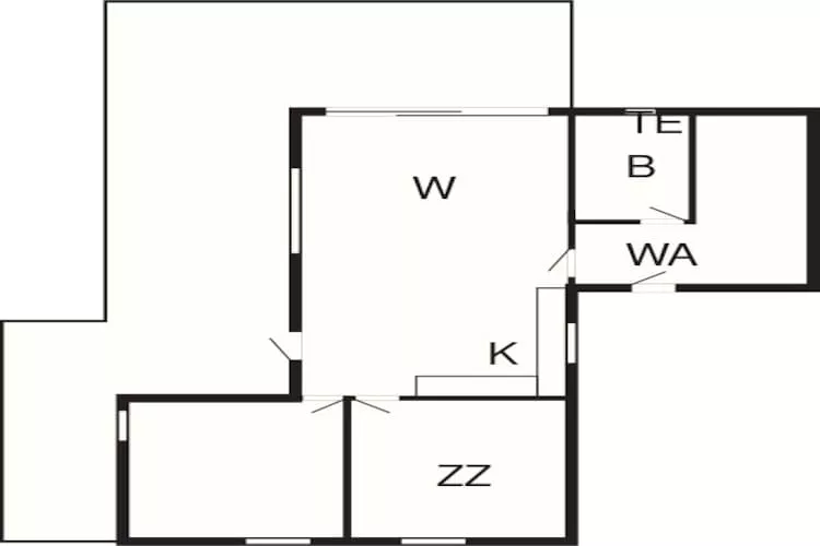 4 persoons vakantie huis in Kolding-Plattegrond