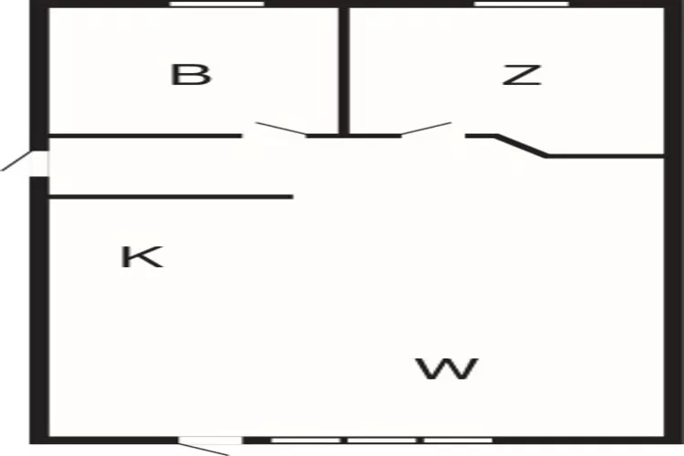5 persoons vakantie huis in Grindsted-Plattegrond