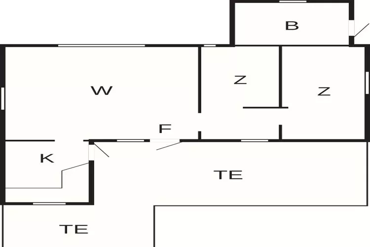 4 persoons vakantie huis in Fjerritslev-Plattegrond