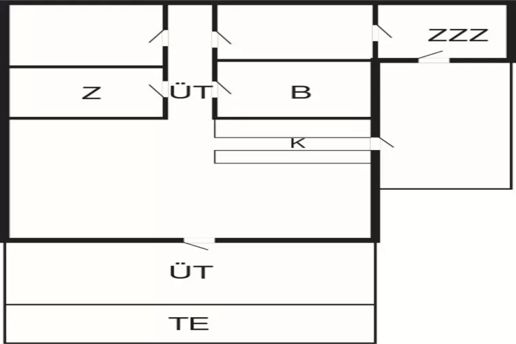 Zonnig heuvelhuisje-By Traum-Plattegrond