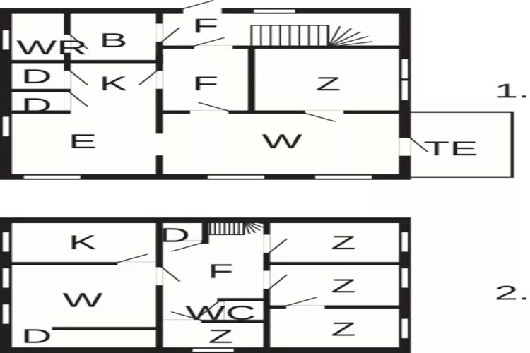 10 persoons vakantie huis in Brekke-Plattegrond