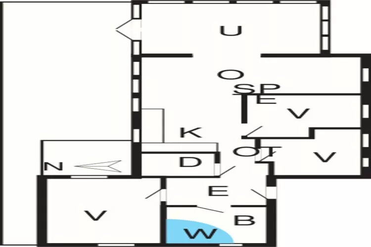 Rustig strandverblijf-By Traum-Plattegrond