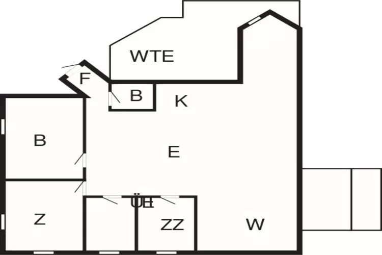 Kustsereniteit in SkAdshoved-By Traum-Plattegrond