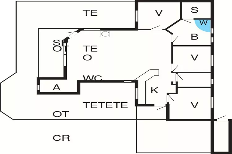 7 persoons vakantie huis in Hejls-Plattegrond